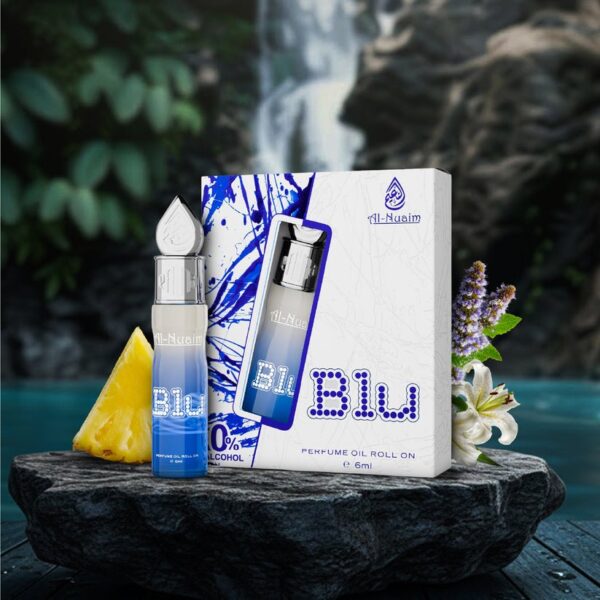 Blu
6ml

•roll on
•unisex
•non alcoholic 
•long lasting 
•french & fresh fragrance