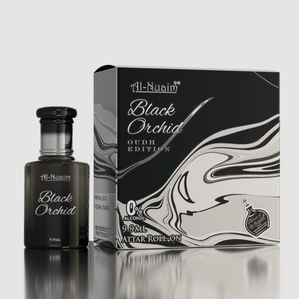 Black orchid 
9.9 ml

•roll on
•unisex
•heavy projection
•long lasting 
•arabic & french fragrance