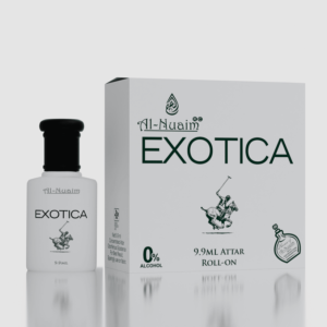 Exotica
9.9 ml

•roll on
•unisex
•non alcoholic 
•long lasting 
•french fragrance