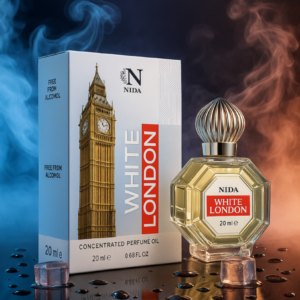 White london

•roll on
•unisex
•non alcoholic
•long lasting 
•french fragrance