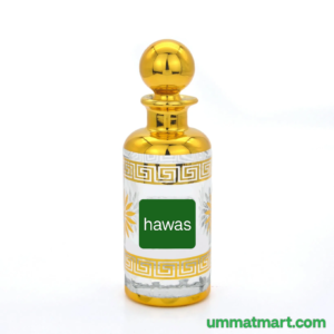 Hawas rasasi type 
1 tola (12 ml)

•roll on
•for man
•non alcoholic 
•extra long lasting 
•arbic & french fragrance