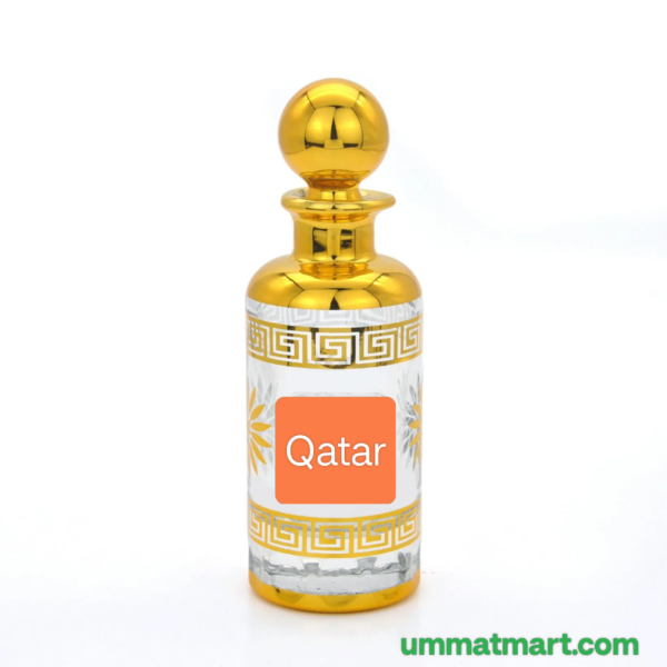 Qatar
Qty. 1 tola (12ml)

•roll on
•unisex
•heavy projection 
•extra long lasting 
•arbic fragrance