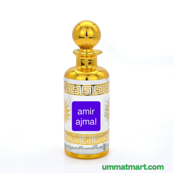 Amir ajmal type 
Qty. 1 tola (12 ml)

•roll on
•unisex
•non alcoholic 
•extra long lasting 
•arbic & fragrance