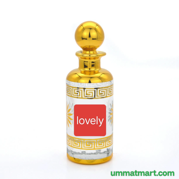 Lovely
Qty. 1 tola (12 ml)

•roll on
•unisex
•heavy projection
•long lasting 
•aweet fragrance