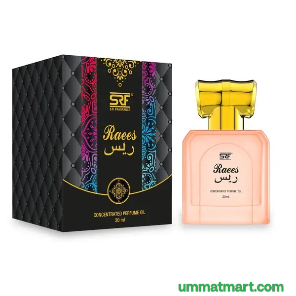 Raees
20 ml

•roll on
•unisex
•best for daily use 
•extra long lasting 
•french fragrance