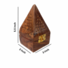 Bakhoor daan ( burner)

• pure wooden
• better for masjid & home use