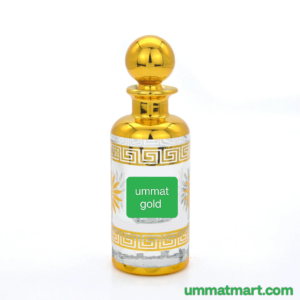 Ummat gold
Qty. 1 tola (12 ml)

•roll on
•unisex
•heavy projection 
•extra long lasting 
•arbic & french fragrance