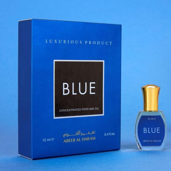 Abeer Al Haram Blue Floral Attar – 12ml