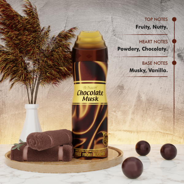 CHOCOLATE MUSK PERFUME BODY SPRAY