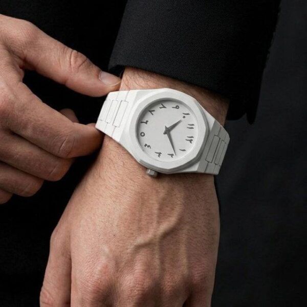 CRONEN Arabic Analog Watch  - For Men White arabic