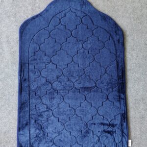 Name: laser cutting janamaz
colour: nevy blue 🟦
size: 27×42
Weight: 660 gm
washable