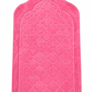 Name: laser cutting janamaz
colour: pink 🩷 
size: 27×42
Weight: 660 gm
washable