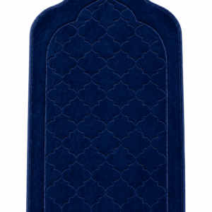 Name: laser cutting janamaz
colour: nevy blue 🟦
size: 27×42
Weight: 660 gm
washable